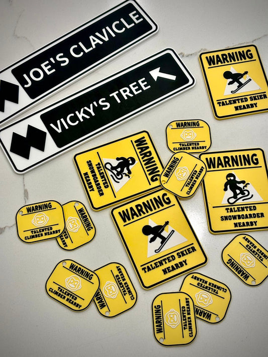 Customize Ski Trails Magnets